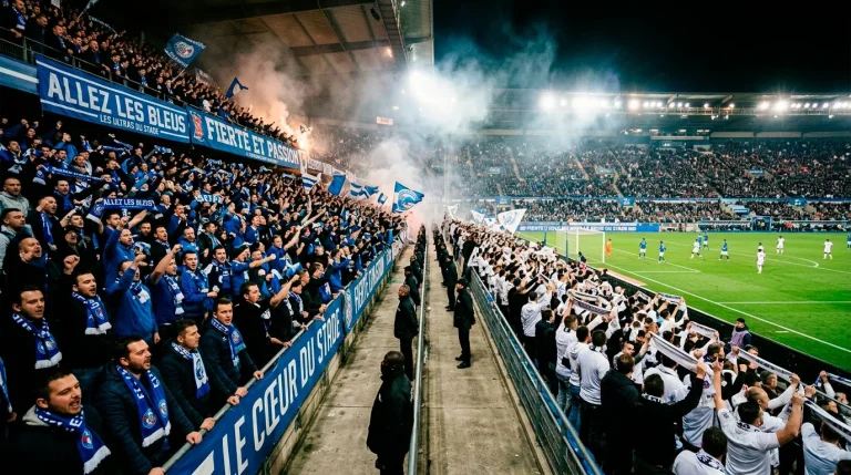 Ambiance de derby en Ligue 1 avec statistiques de paris pour PSG-OM et Lens-Lille